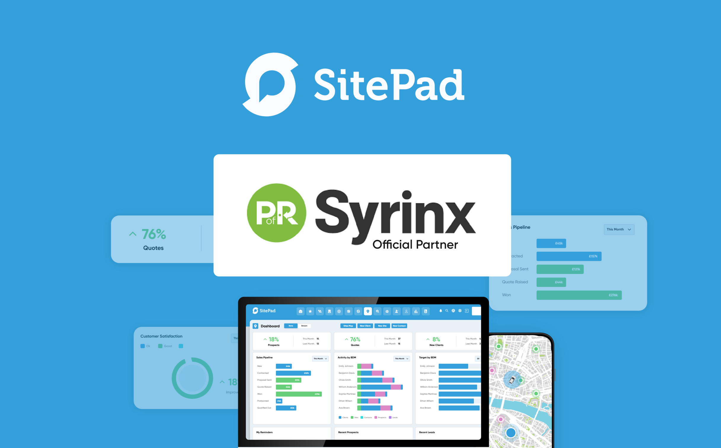 SitePad CRM Announces New Official Partnership & Reseller Programme with Syrinx!